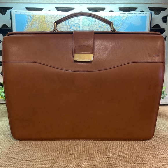 Hartmann Bags Hartmann Belting Leather Lawyer Briefcase Brown